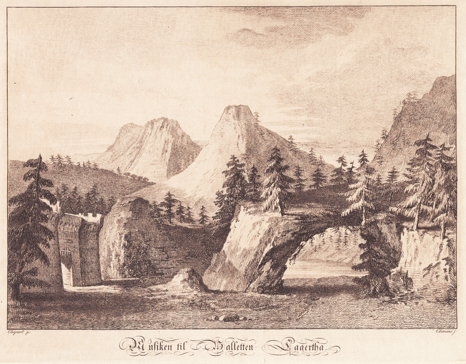 J.F. Clemens, "Musiken til Balletten Lagertha"