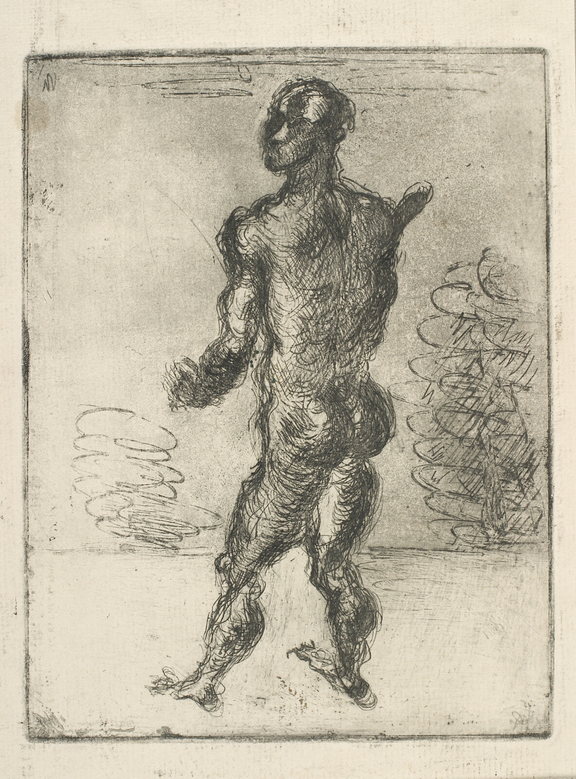 Vilhelm Lundstrøm, Vildmand