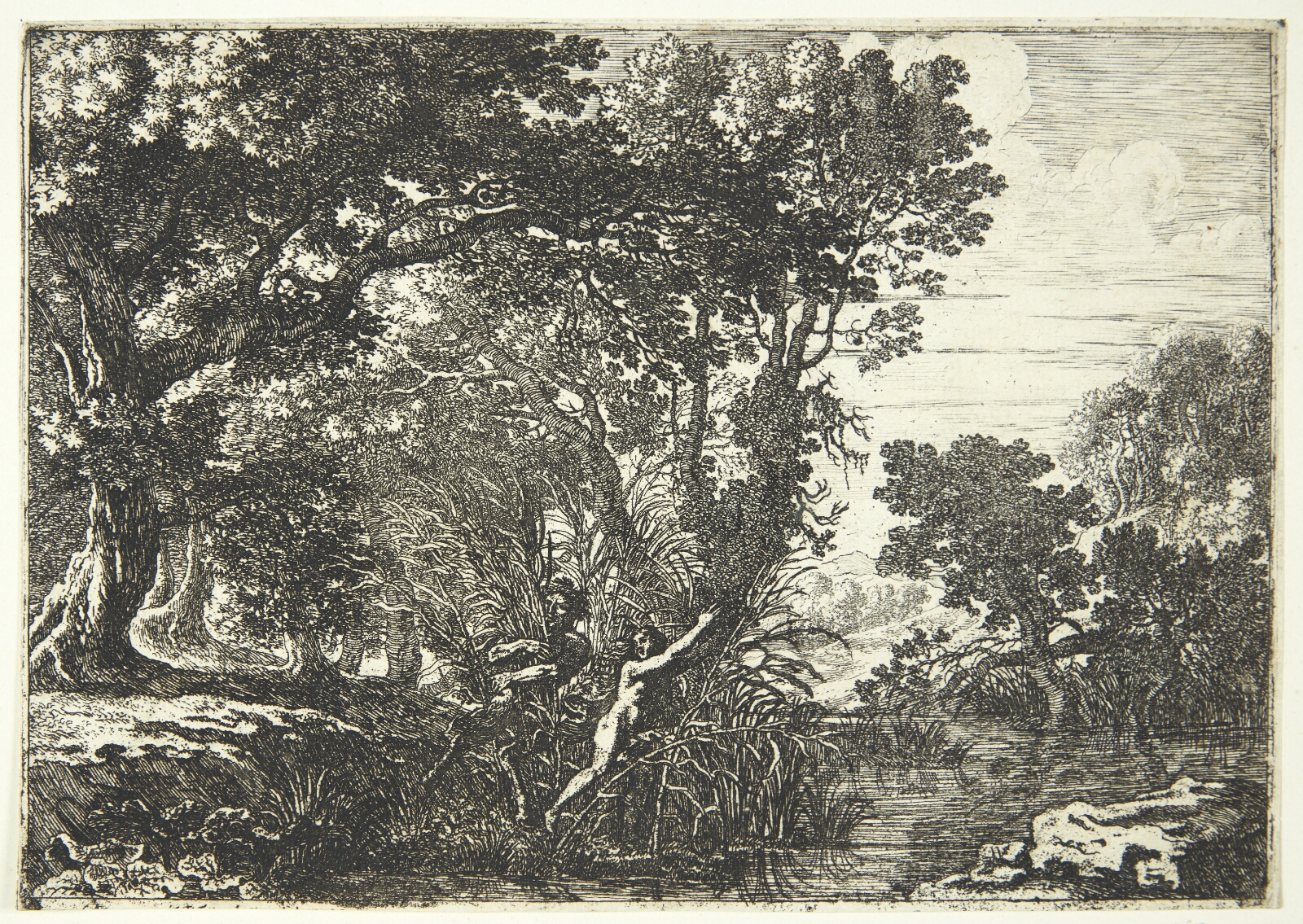 Herman van Swanevelt, Pan og Syrinx