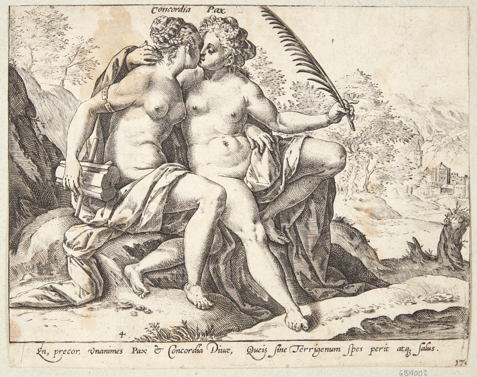 Hendrick Goltzius, Harmoni og fred