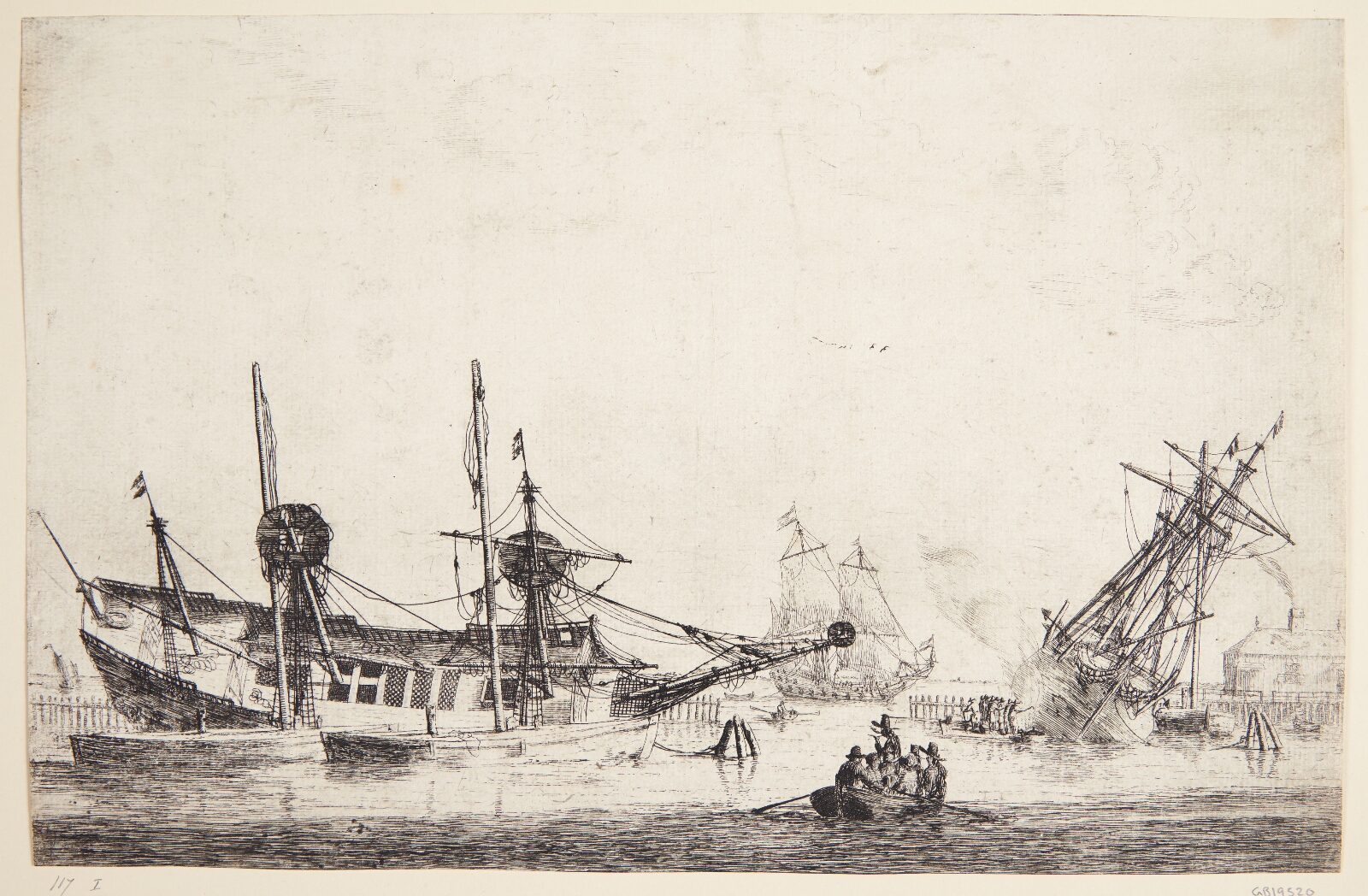 Reinier Zeeman, To kølhalede skibe