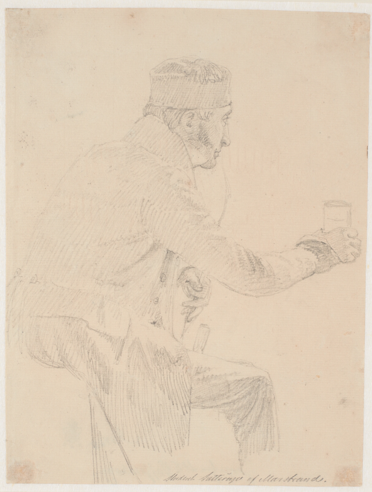 Wilhelm Marstrand, "Student Satterup af Marstrand"