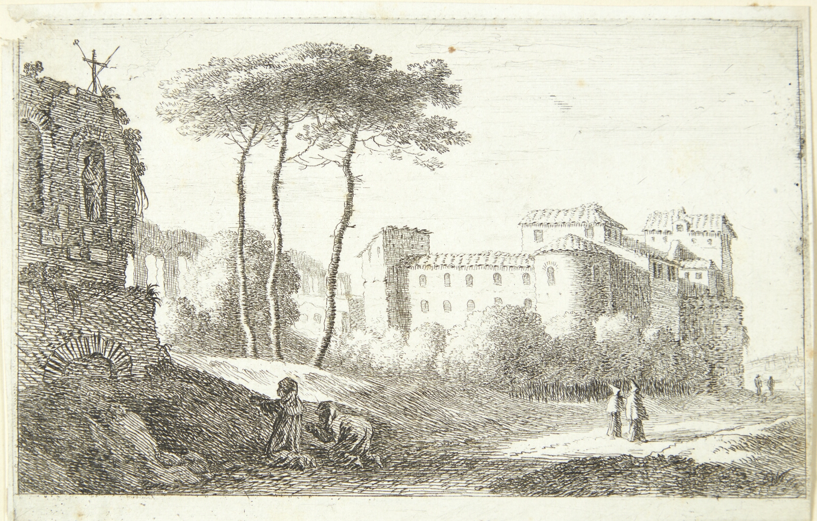 Herman van Swanevelt, Kirken "Quattro Santi Coronati"