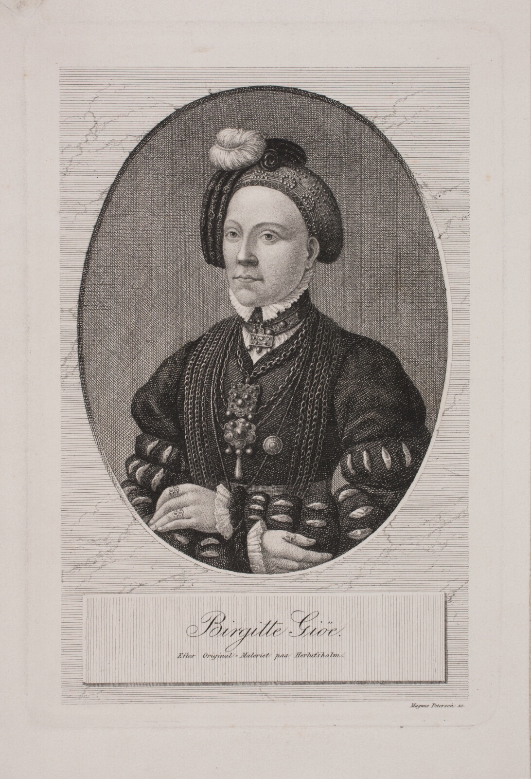 Julius Magnus-Petersen, Birgitte Giøe