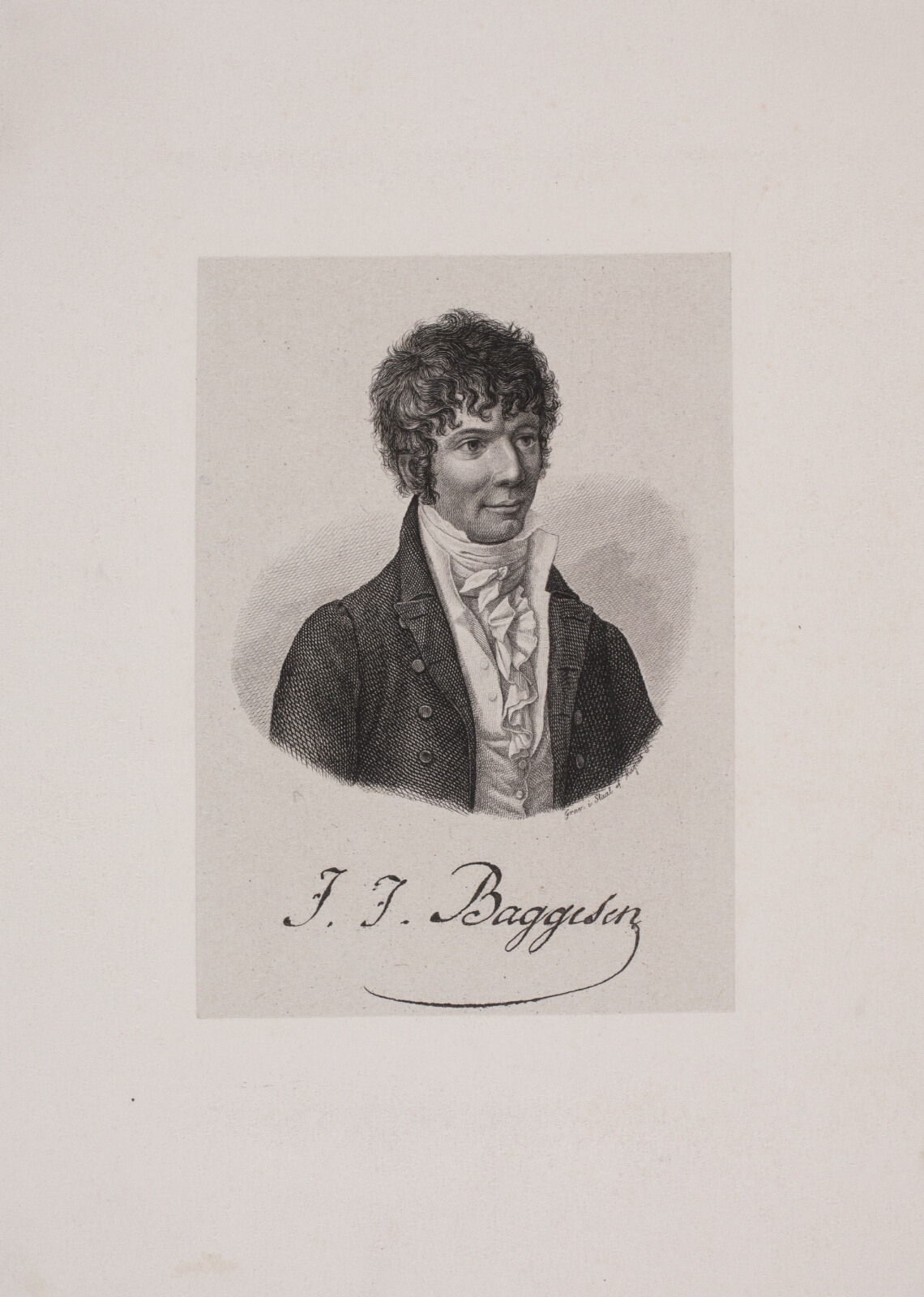 Julius Magnus-Petersen, Jens Baggesen