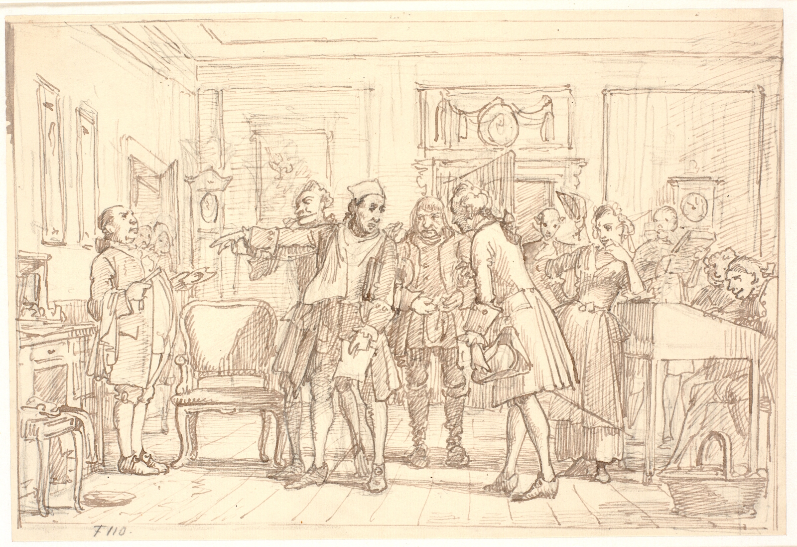 Wilhelm Marstrand, Den stundesløse, I, 6