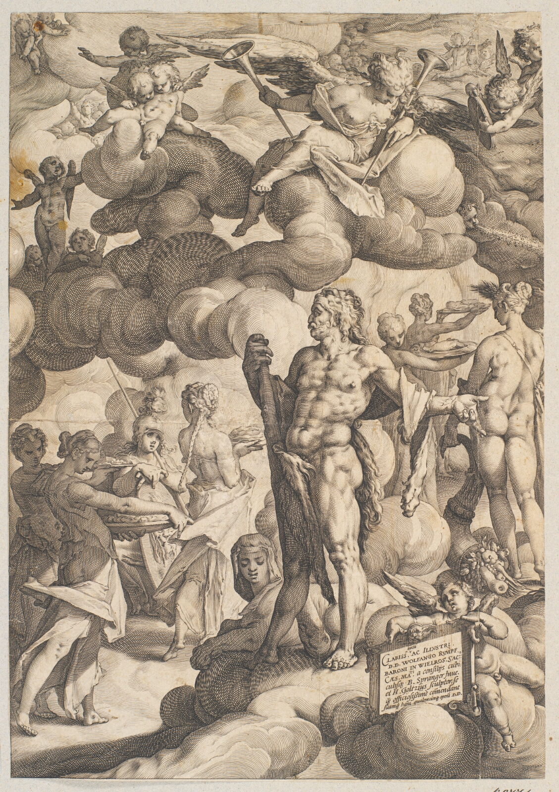 Hendrick Goltzius, Amor og Psyches bryllup