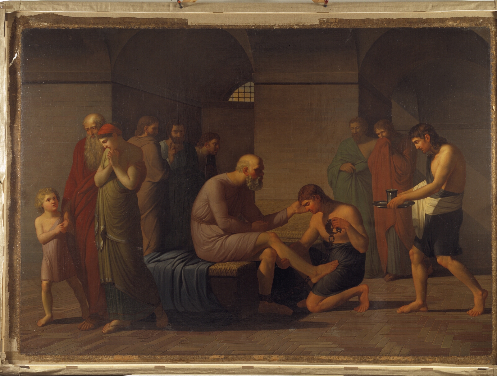 C.F. Høyer, Sokrates' død