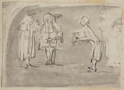 Scener fra Ludvig Holbergs "Maskerade", Cramer, Peter, 1760-1769