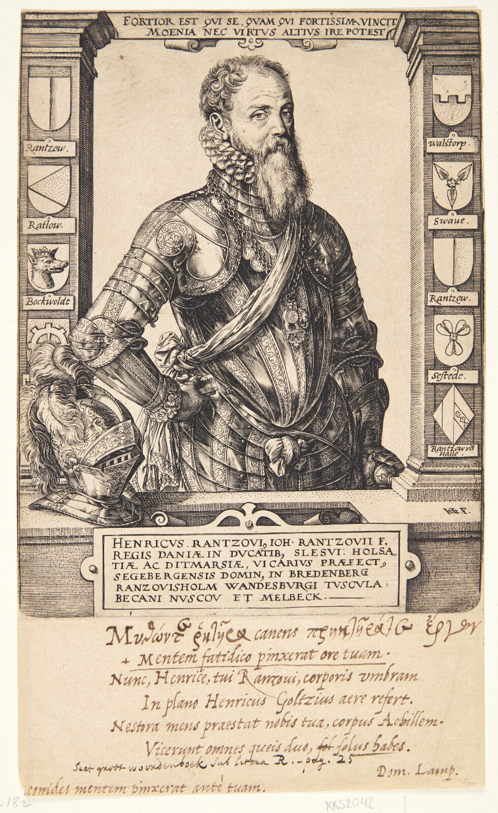 Hendrick Goltzius, Henrik Rantzau