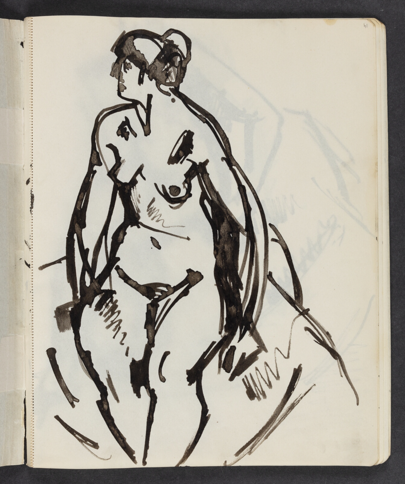 Astrid Holm, Modelstudie