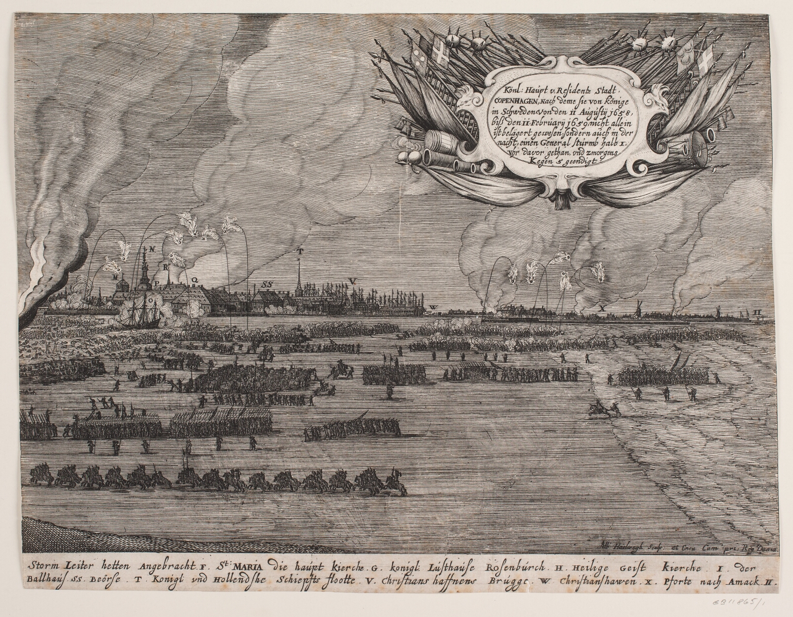 Albert Haelwegh, Københavns bombardement