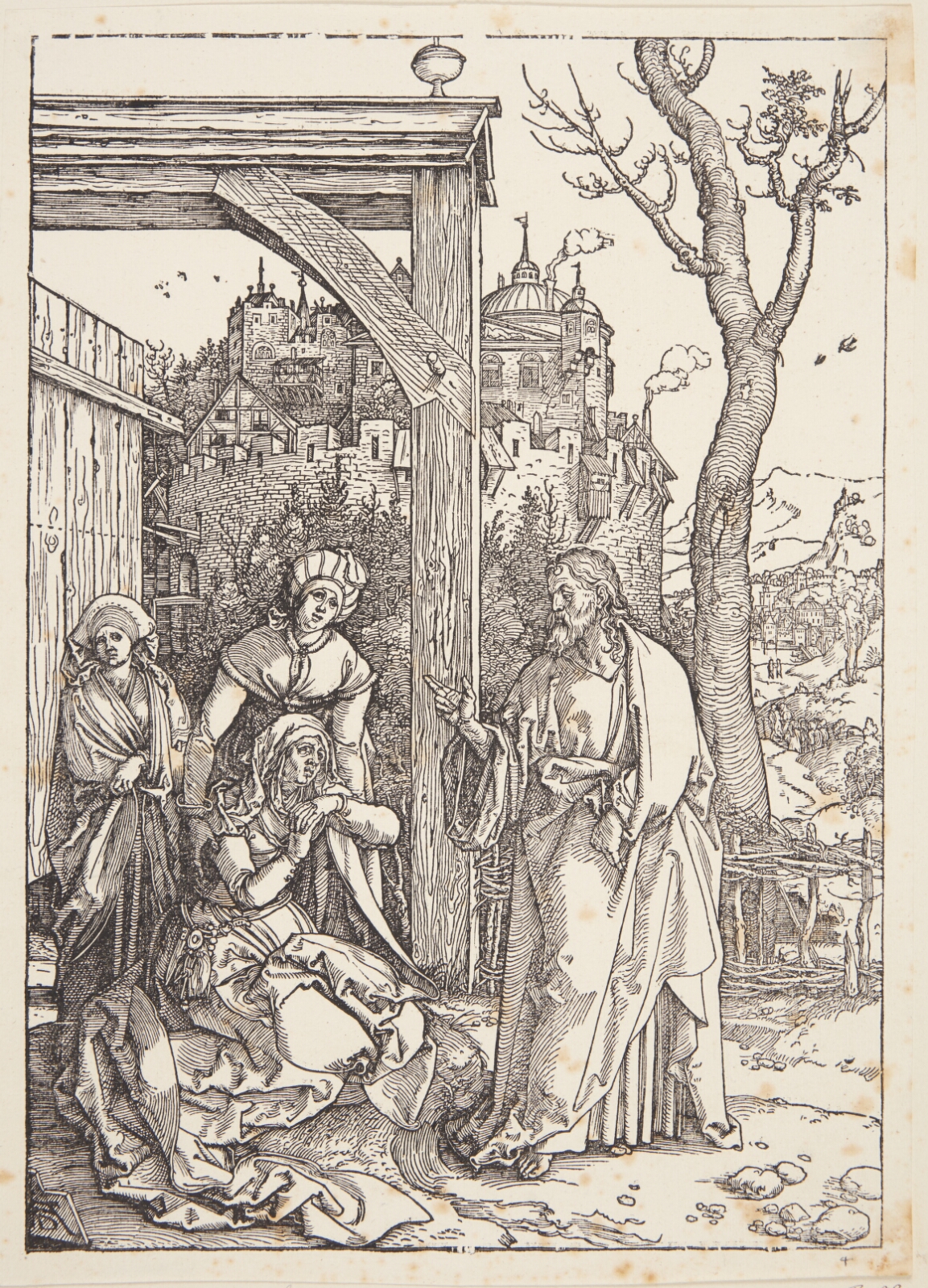 Albrecht Dürer, Kristus tager afsked med sin moder