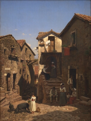 A Street in Gerano