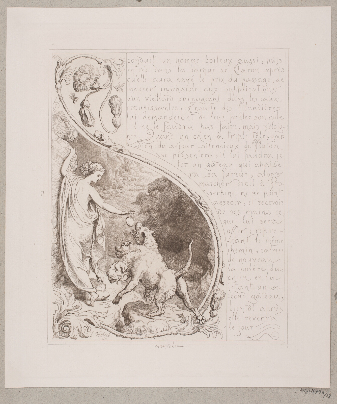 Lorenz Frølich, Illustration nr. 17 til "L`Amour et Psyché"