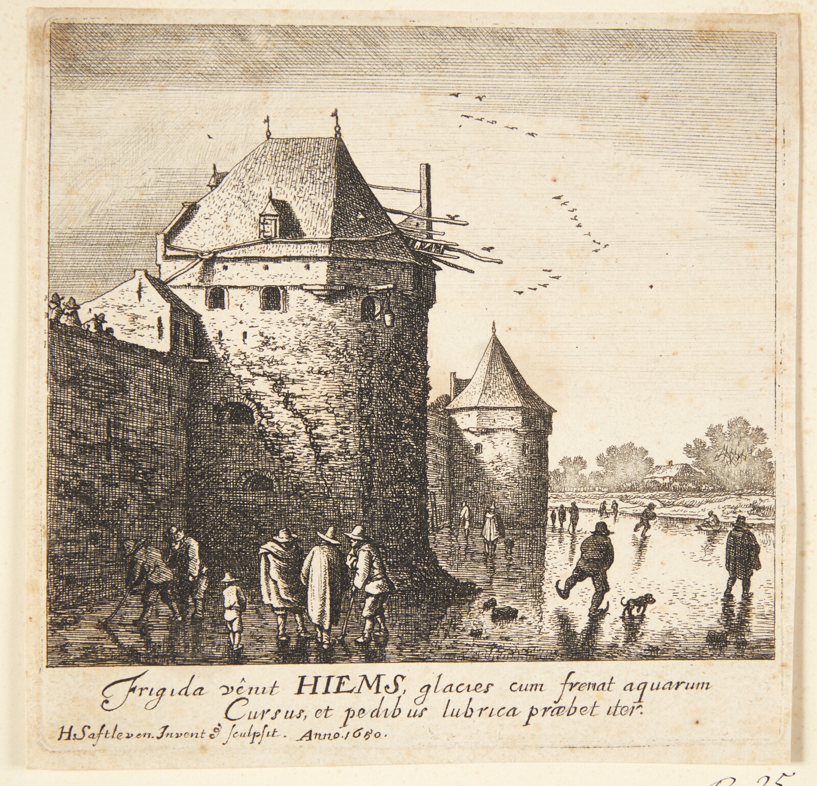 Herman Saftleven, Vinter