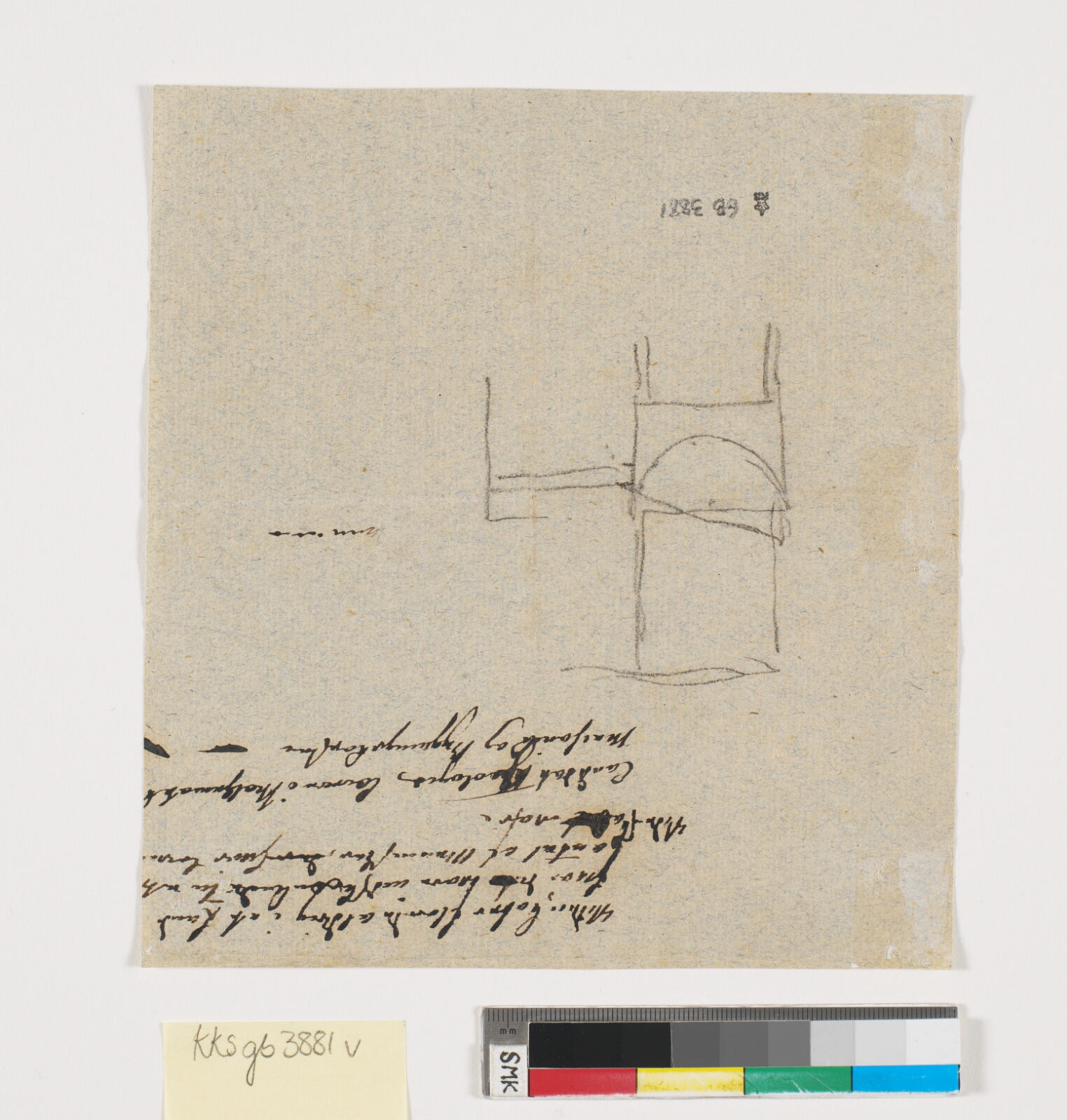 Nicolai Abildgaard, Et let rids af vuggen som prins Christian Frederik bestilte i slutningen af 1806