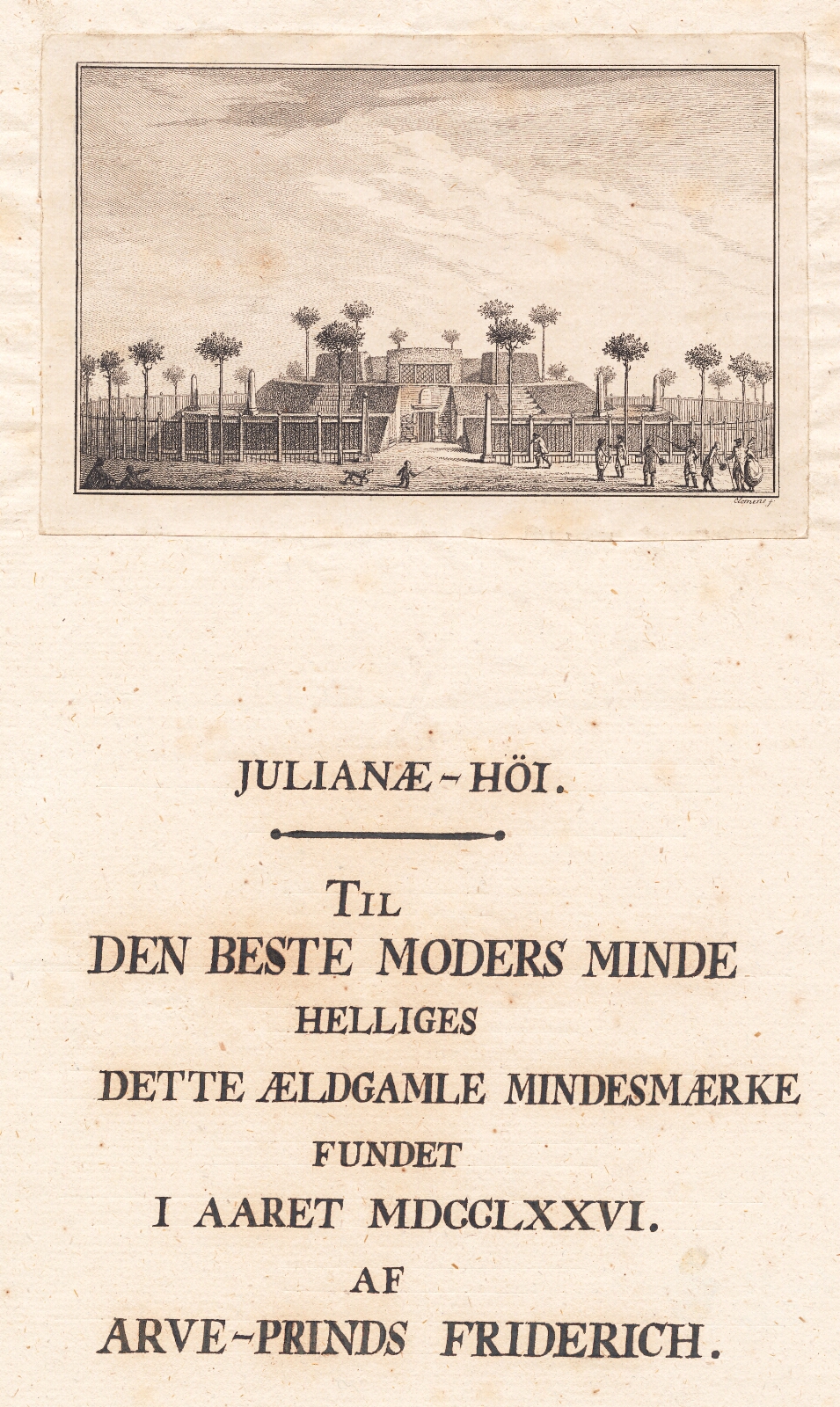 J.F. Clemens, Julianehøj - titelblad