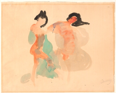 Two Dancers, Derain, André, 1904-1907