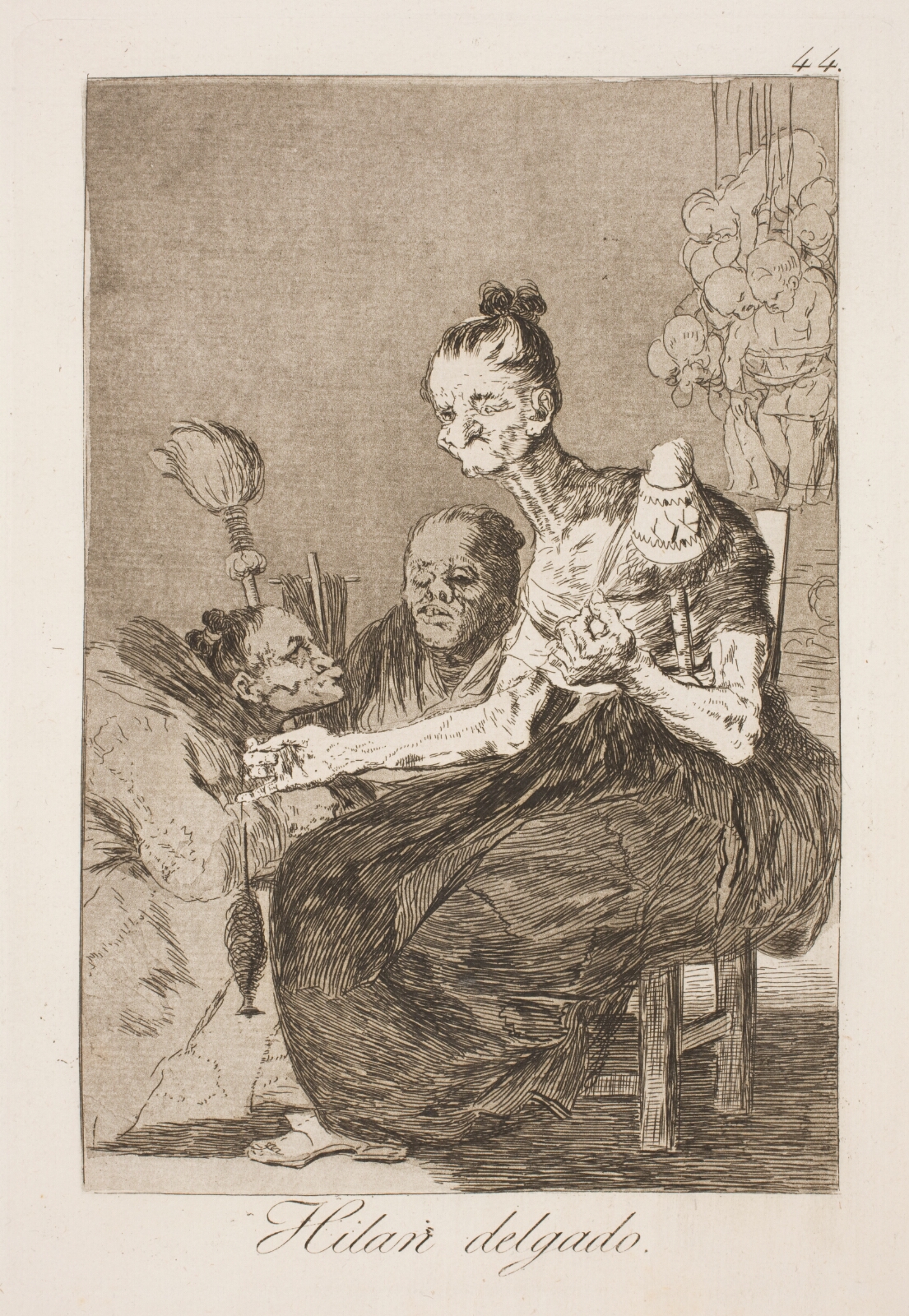 Francisco de Goya, De spinder smukt