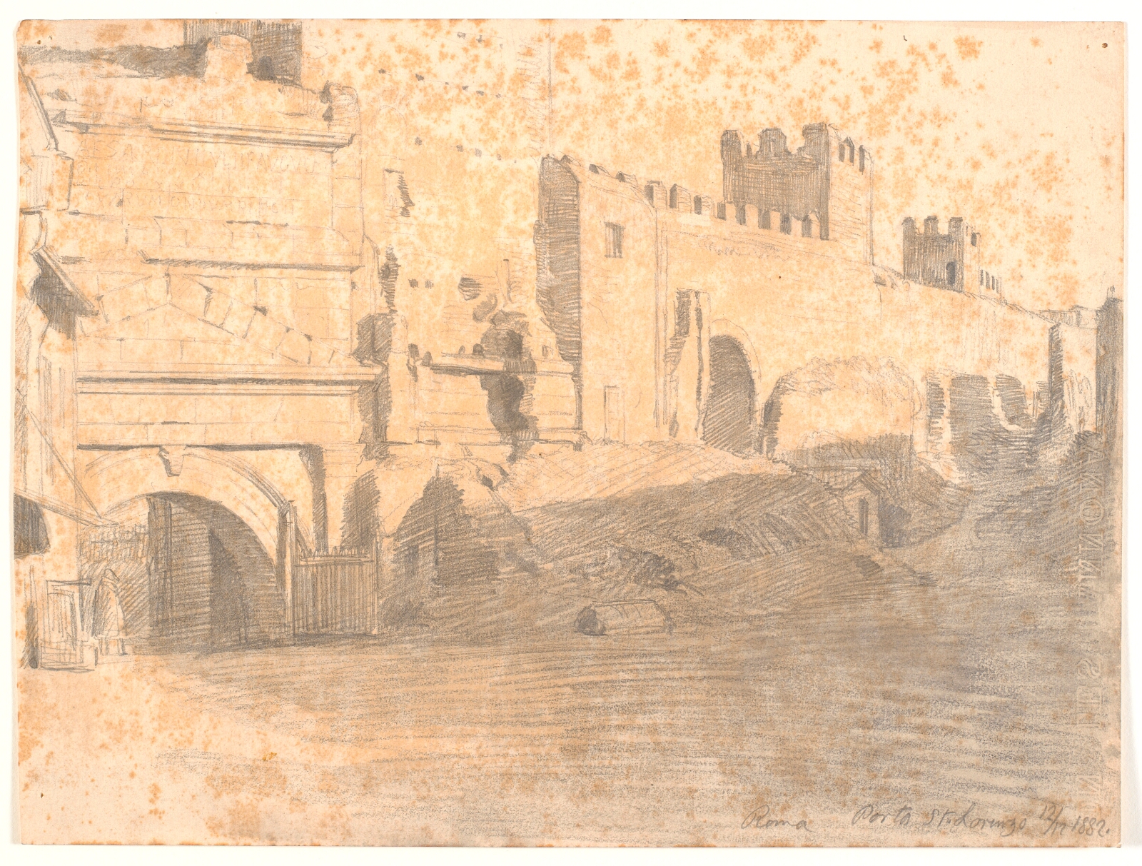 Joakim Skovgaard, Porta San Lorenzo