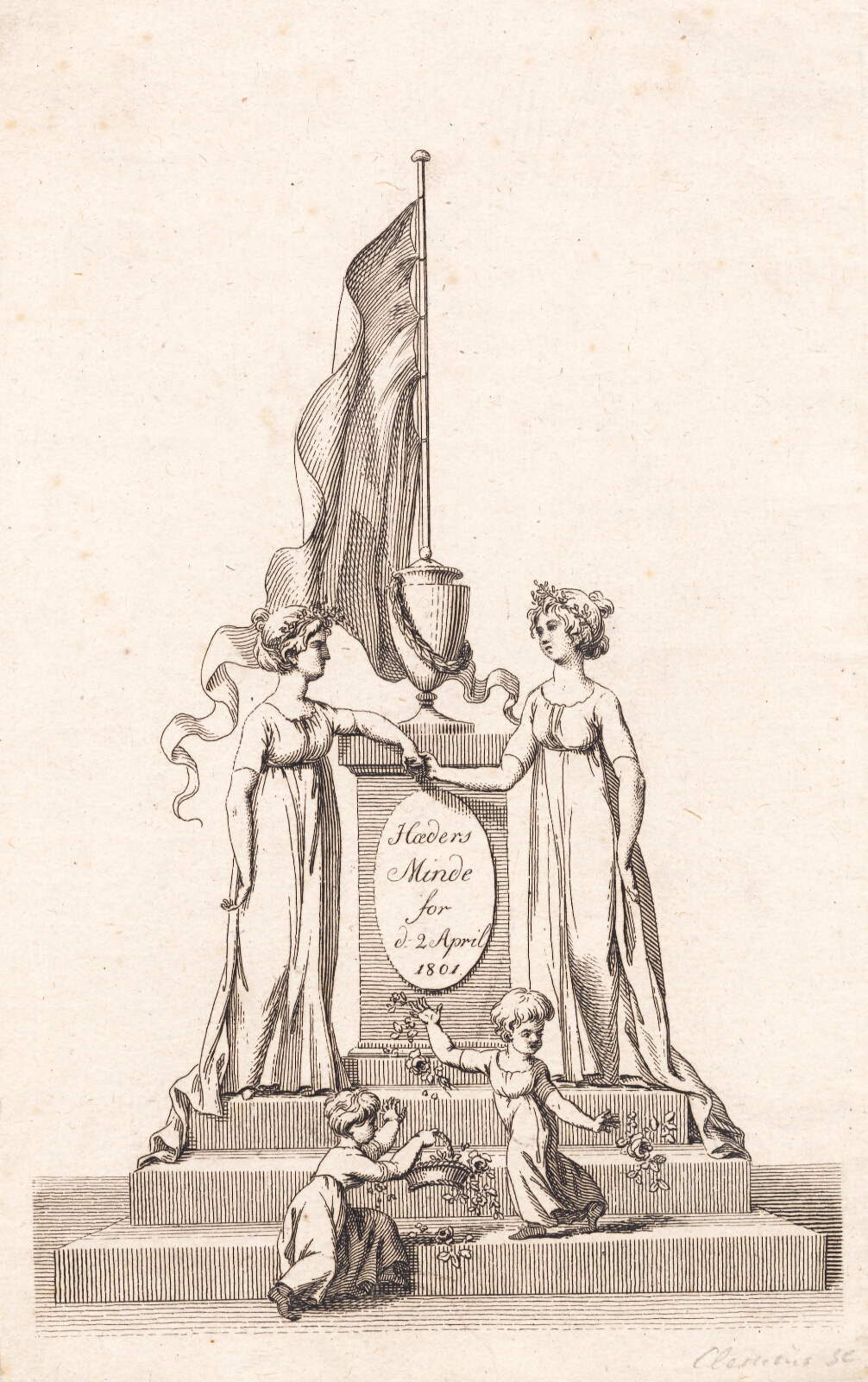 J.F. Clemens, "Hæders Minde for d. 2 April 1801"