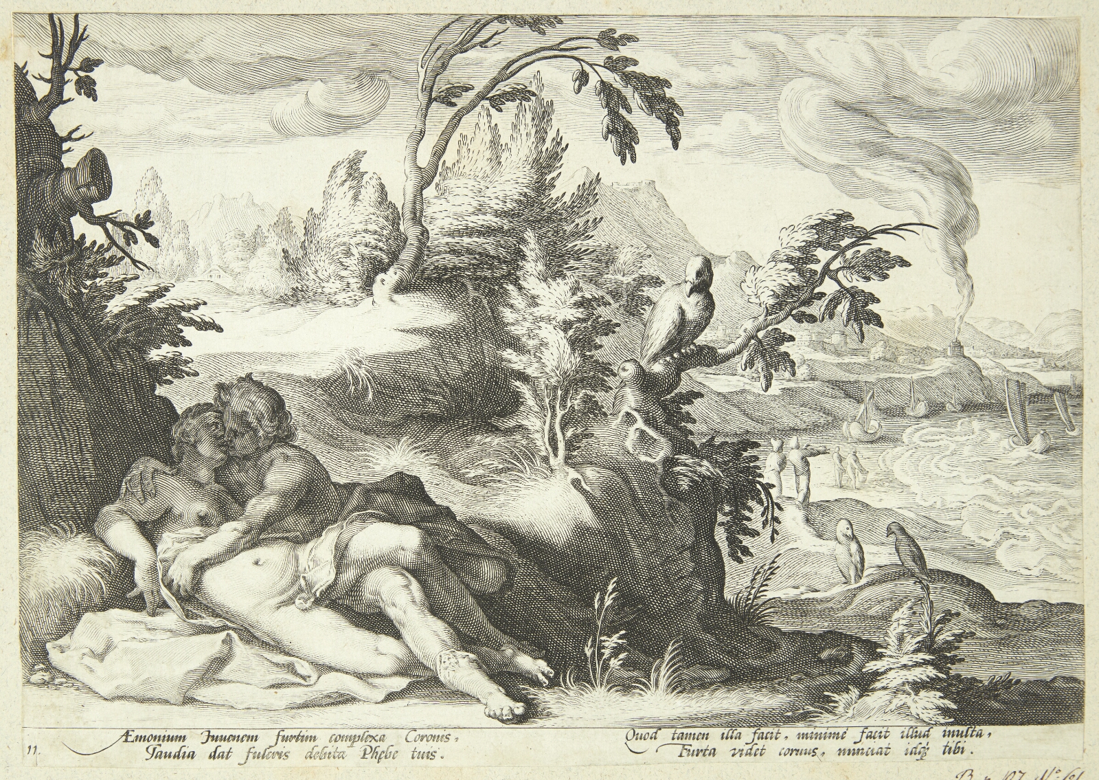 Hendrick Goltzius, Apollon og Koronis