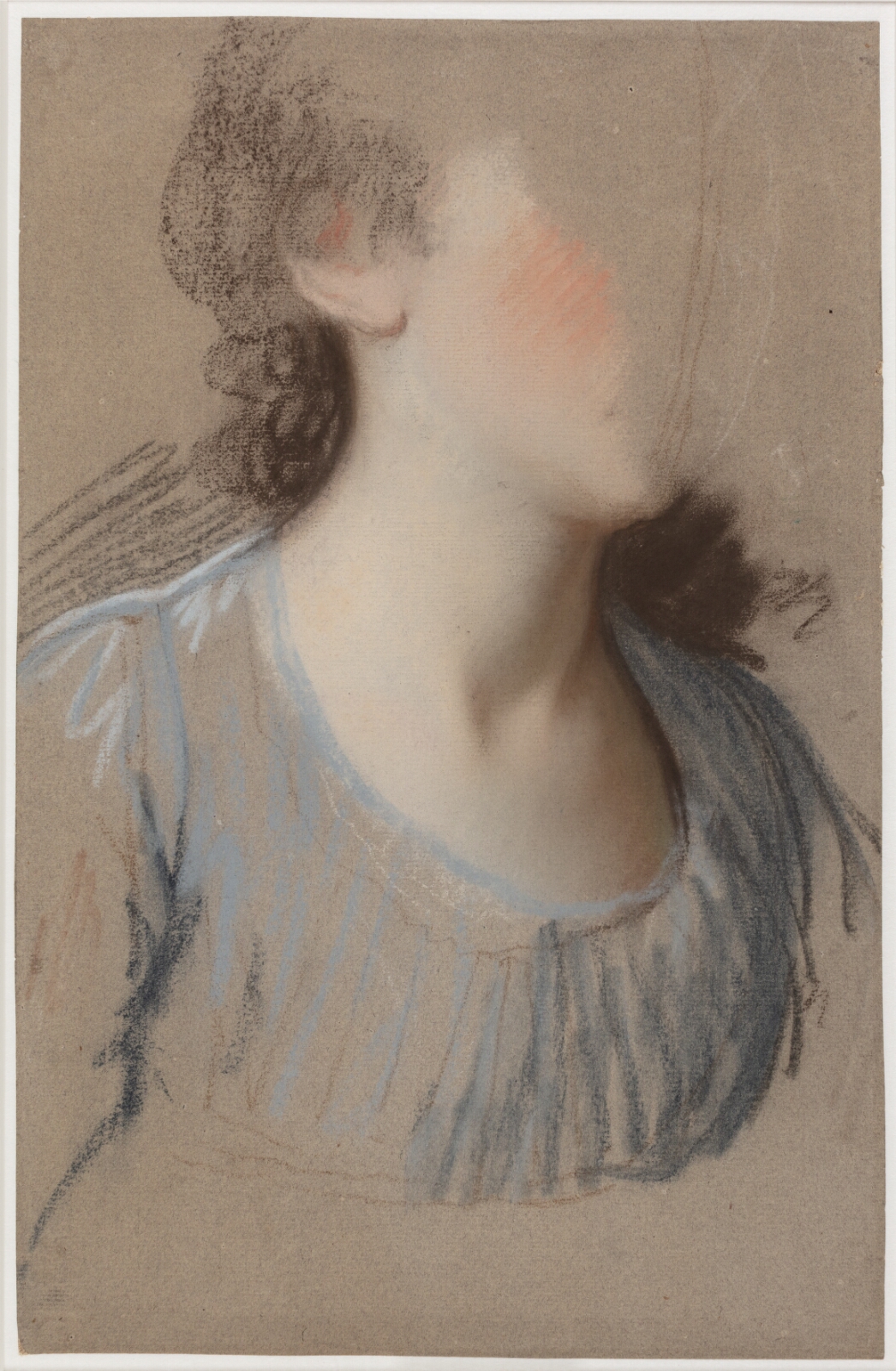 Jens Juel, Studie af dames hals