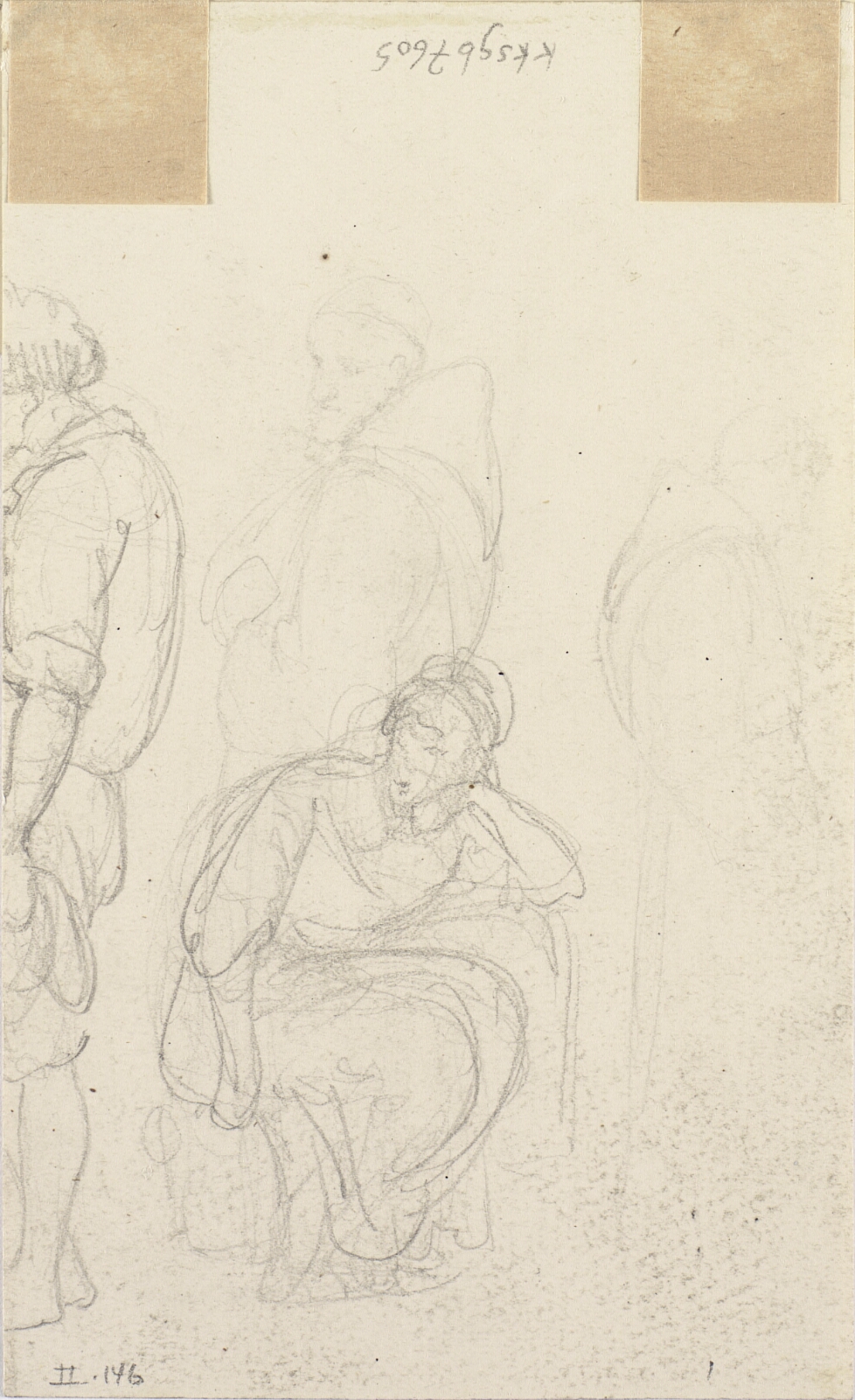 Wilhelm Marstrand, Figurstudier
