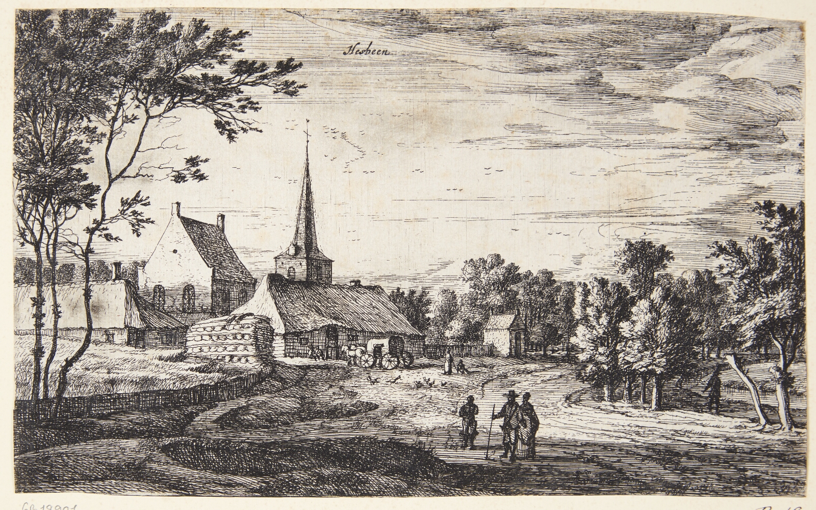 Roelant Roghman, Udsigt mod Heesbeen