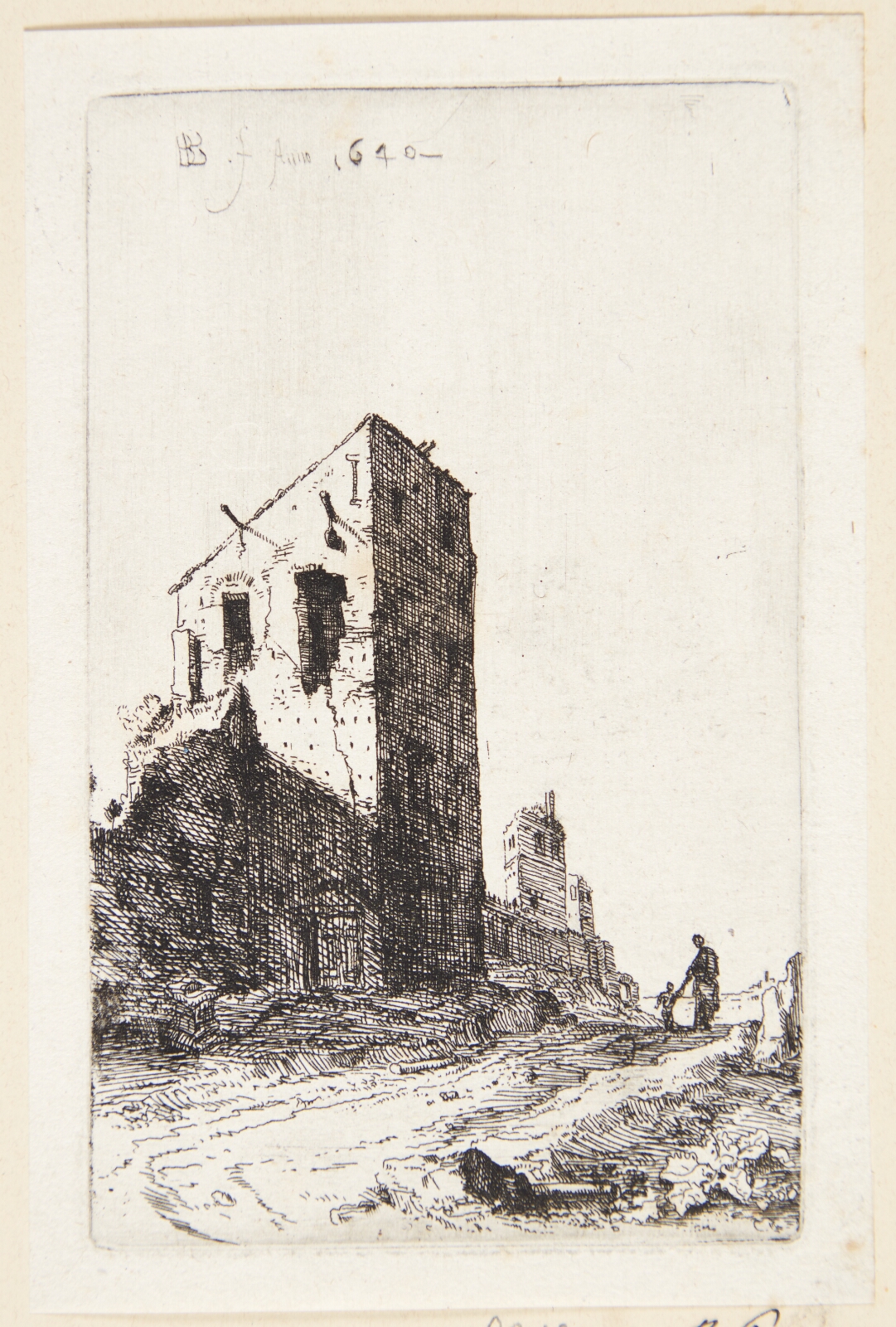 Bartholomeus Breenbergh, Ruinen af en romersk kejservilla