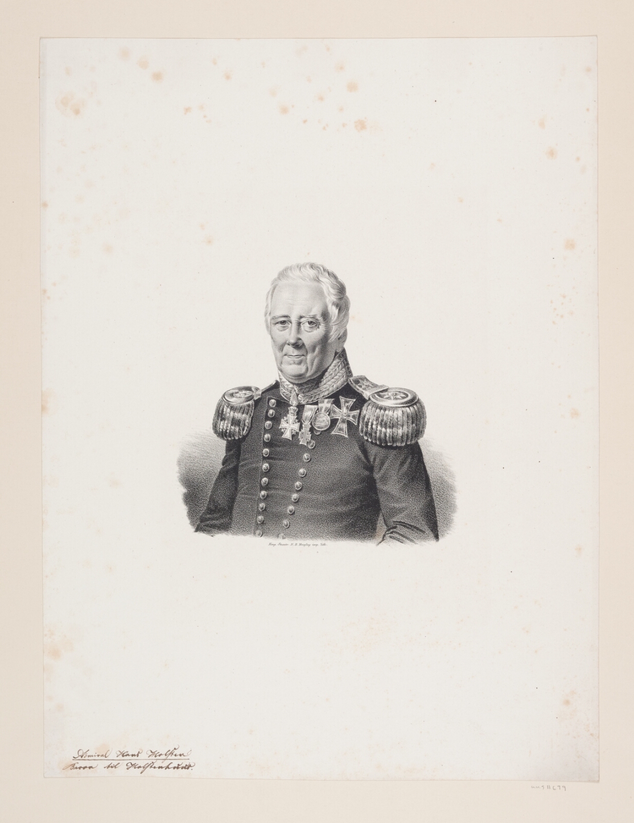 Ubekendt dansk, Admiral Hans Holsten