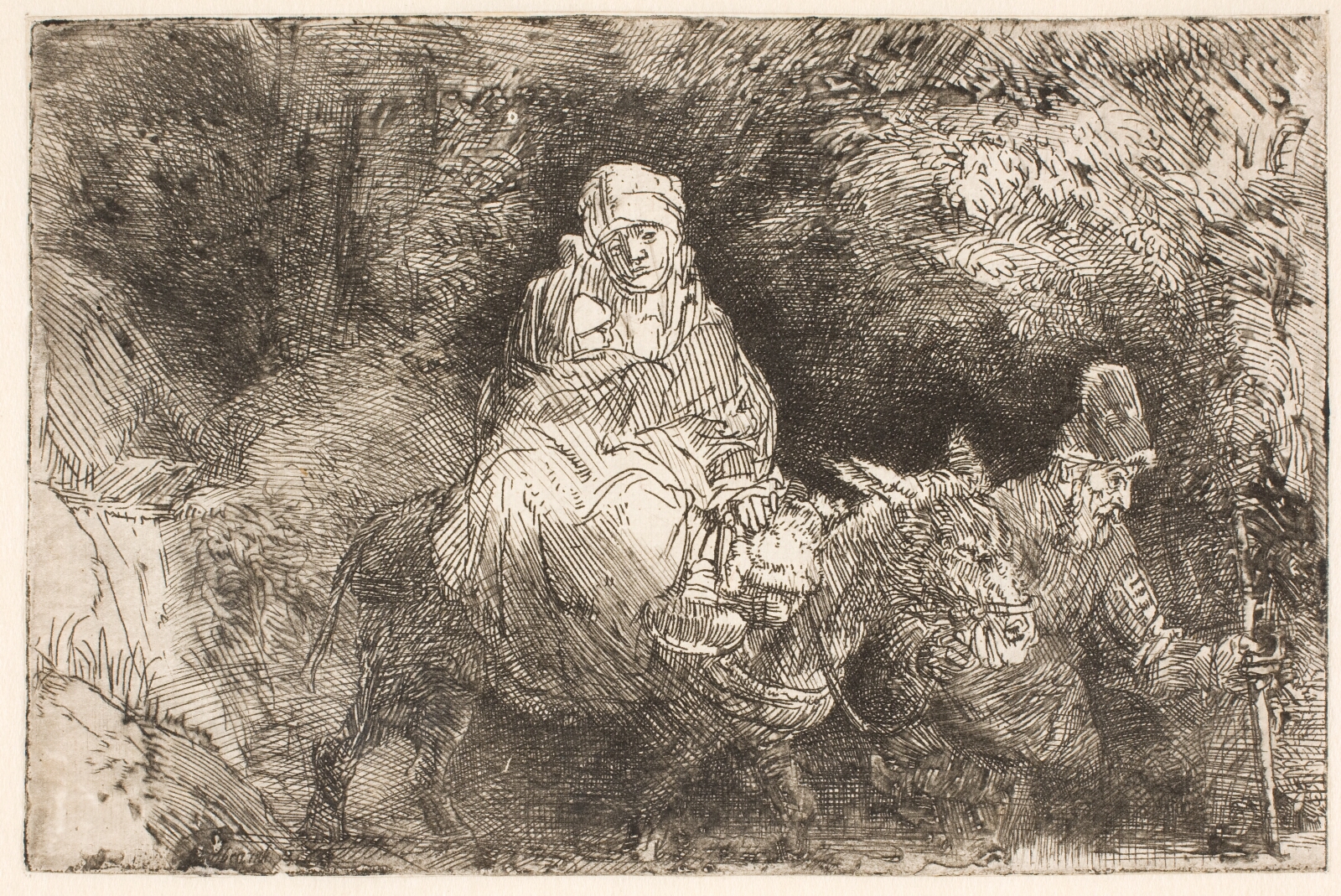 Rembrandt van Rijn, Flugten til Egypten