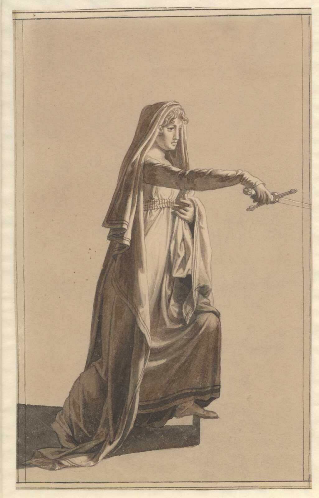 C.W. Eckersberg, Figur fra Oehlenschlägers Hakon Jarl
