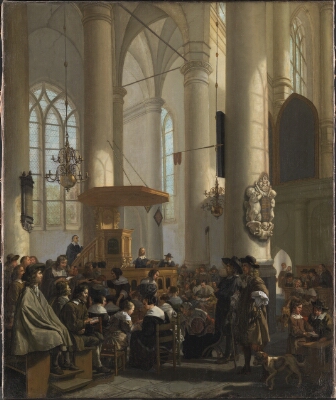 Interior of a Dutch Church