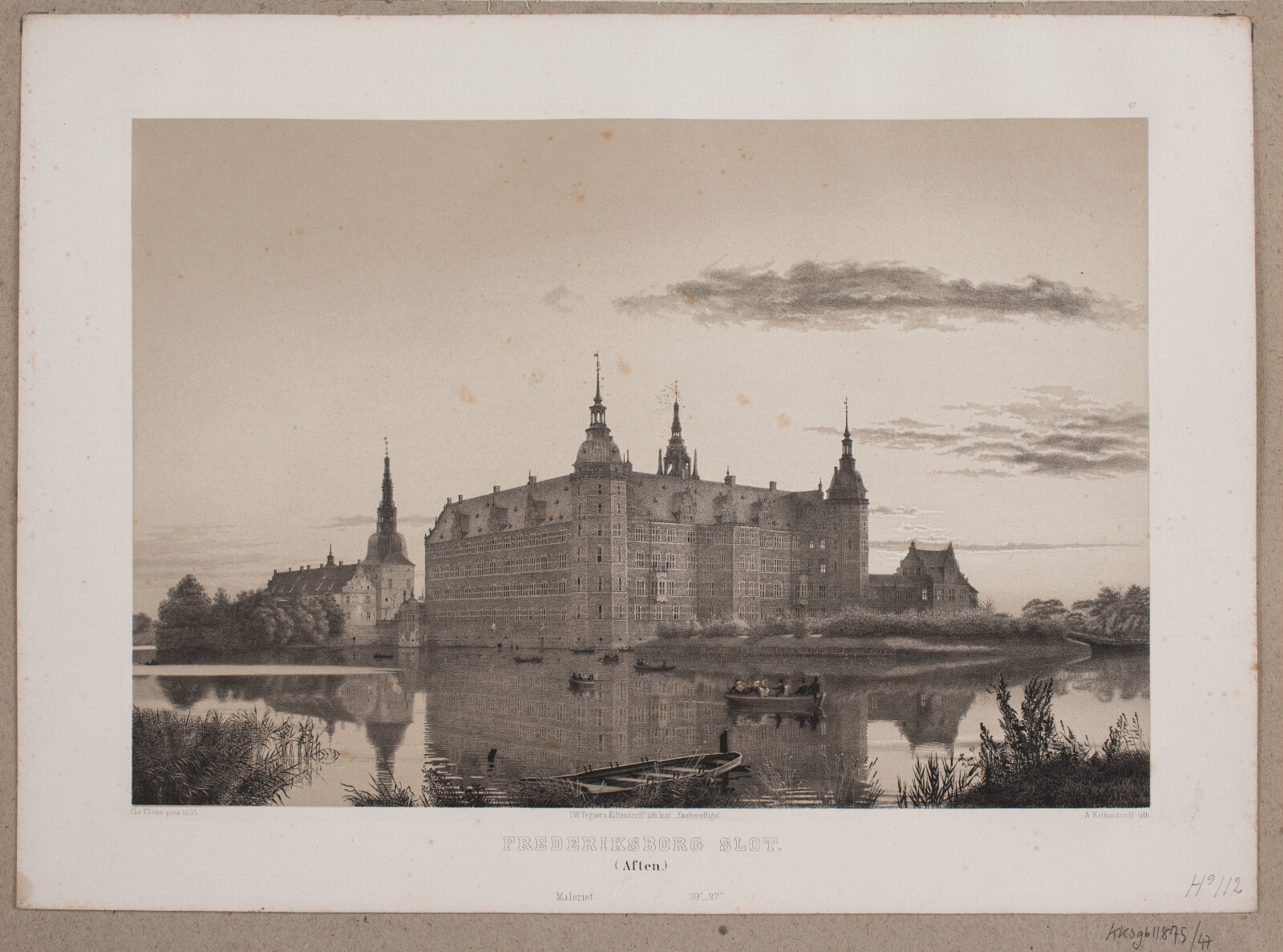 Adolph Kittendorff, Frederiksborg slot