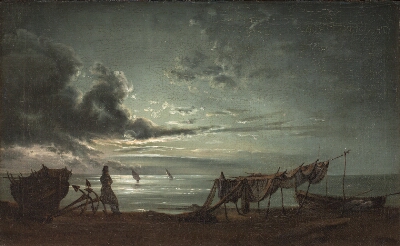 The Gulf of Naples. Moonlight