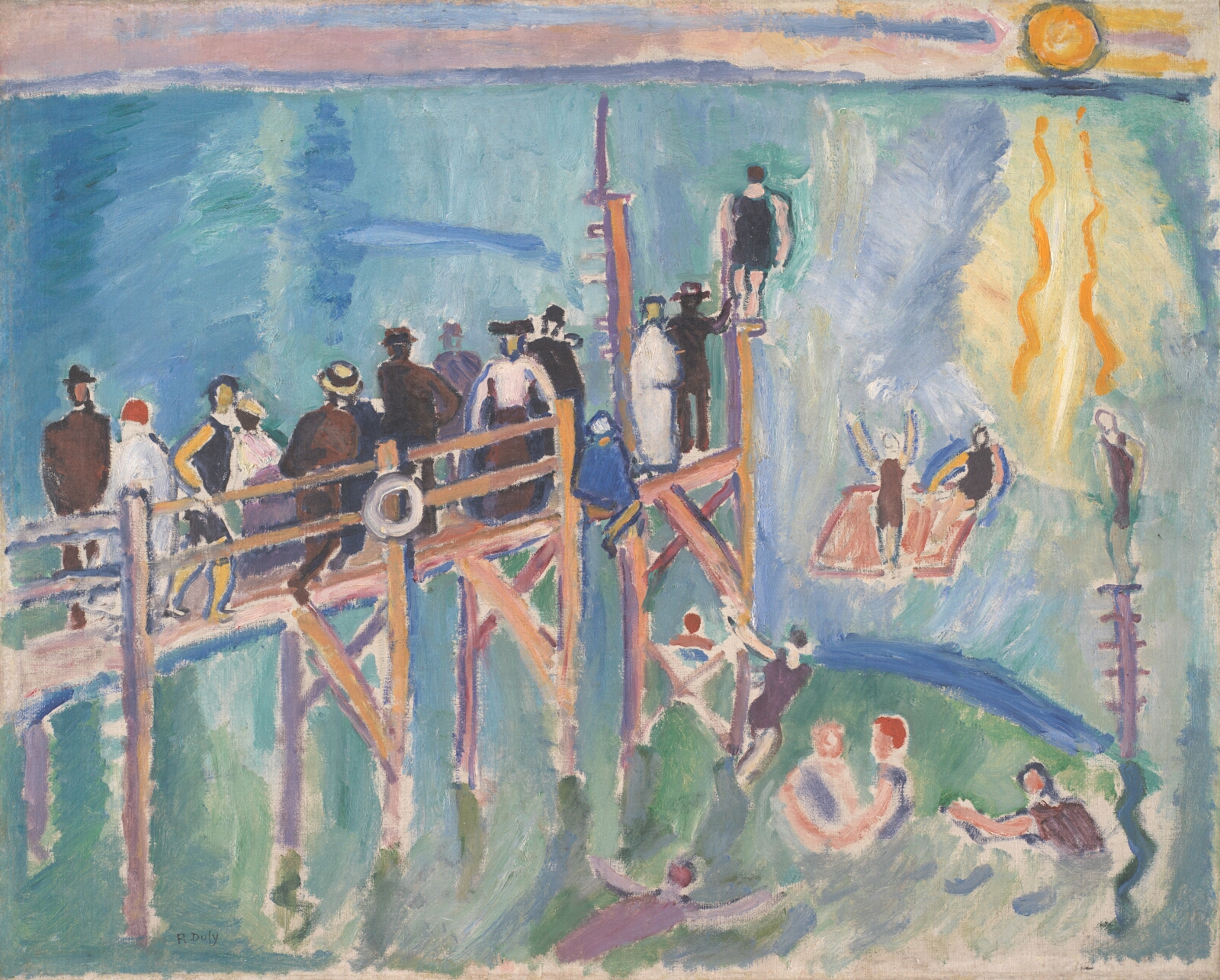 Raoul Dufy, Solglimt på havet ved Sainte-Adresse