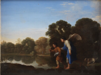 Young Tobiah and the Angel