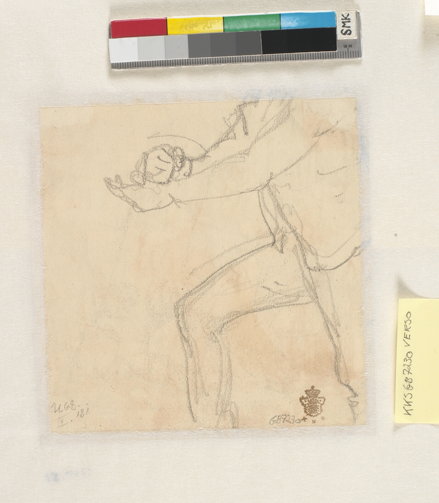 Wilhelm Marstrand, Figurstudie