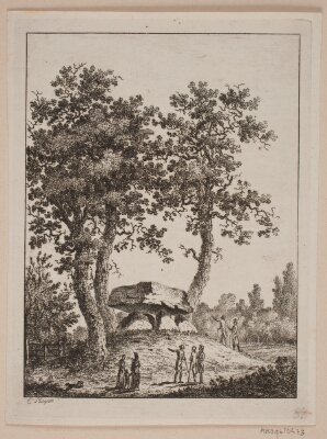 Steensætningen i Frederiksberg Have, Meyer, Elias, 1763-1809