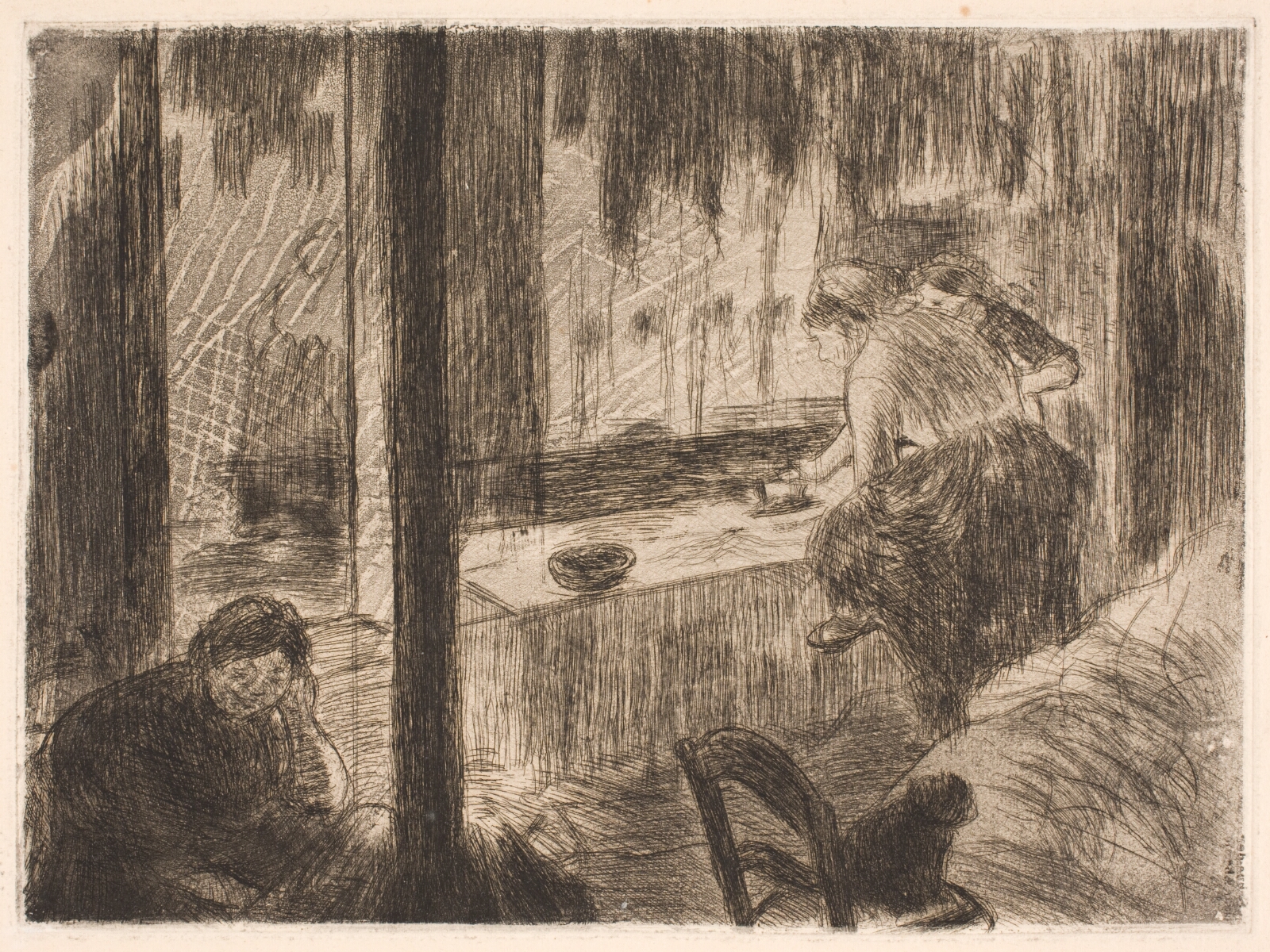 Edgar Degas, Vaskekonerne (strygningen)