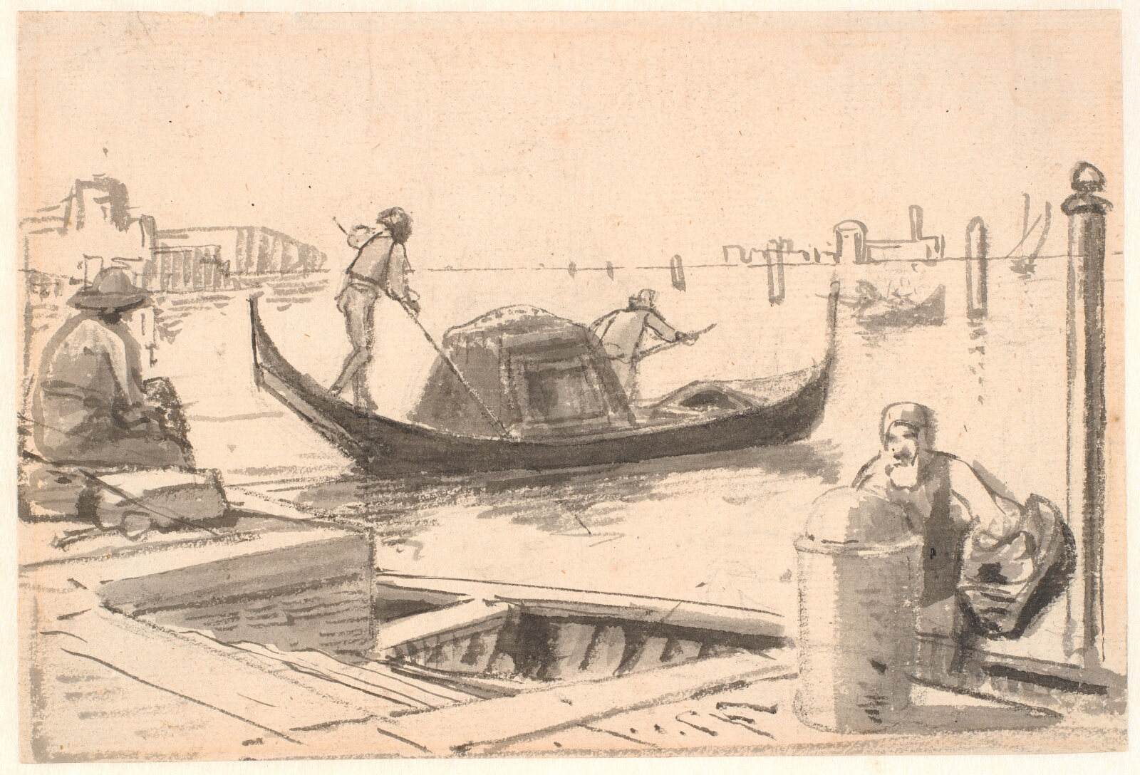 Wilhelm Marstrand, Gondolfart