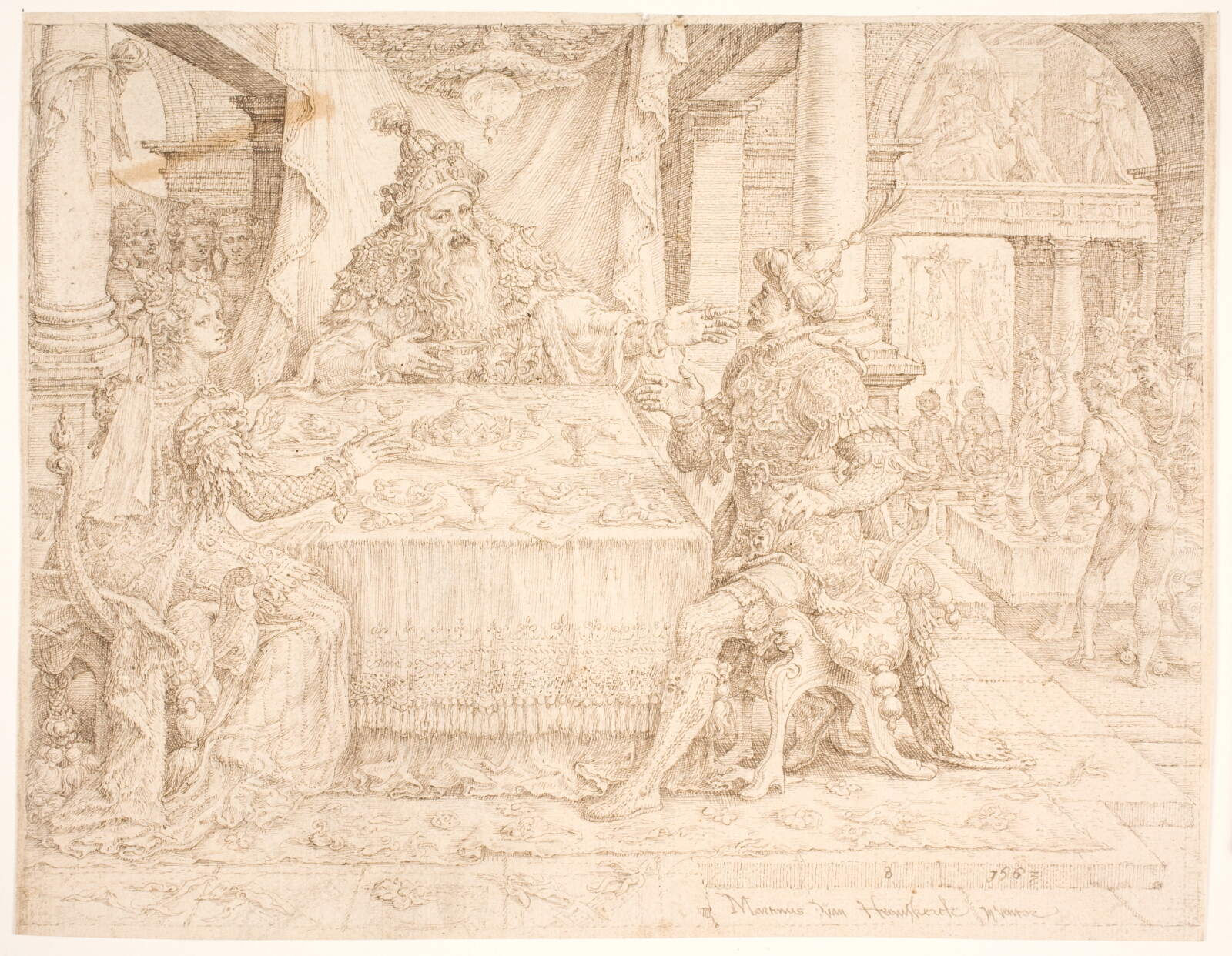 Maarten van Heemskerck, Hamans fald