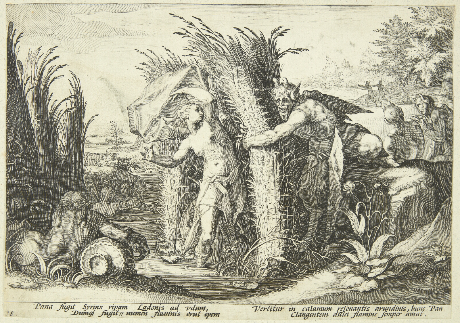 Hendrick Goltzius, Pan og Syrinx