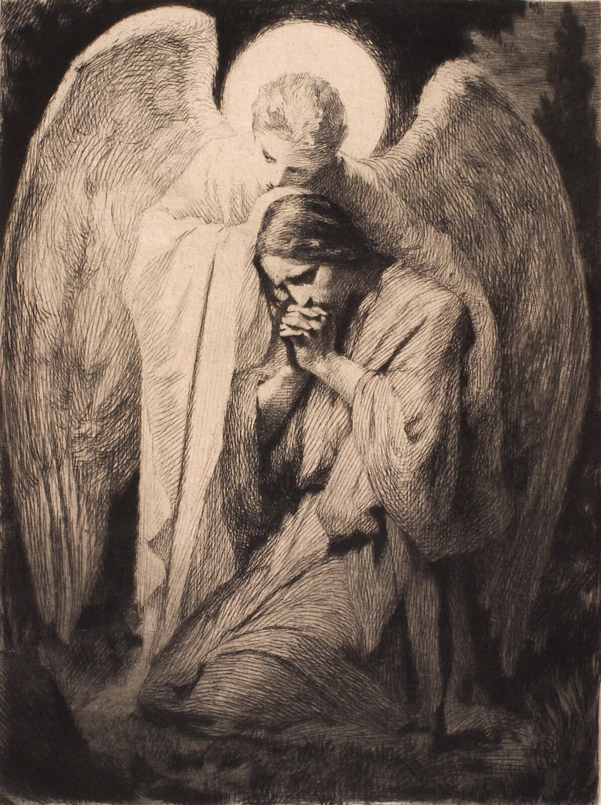 Frans Schwartz, Kristus i Gethsemane