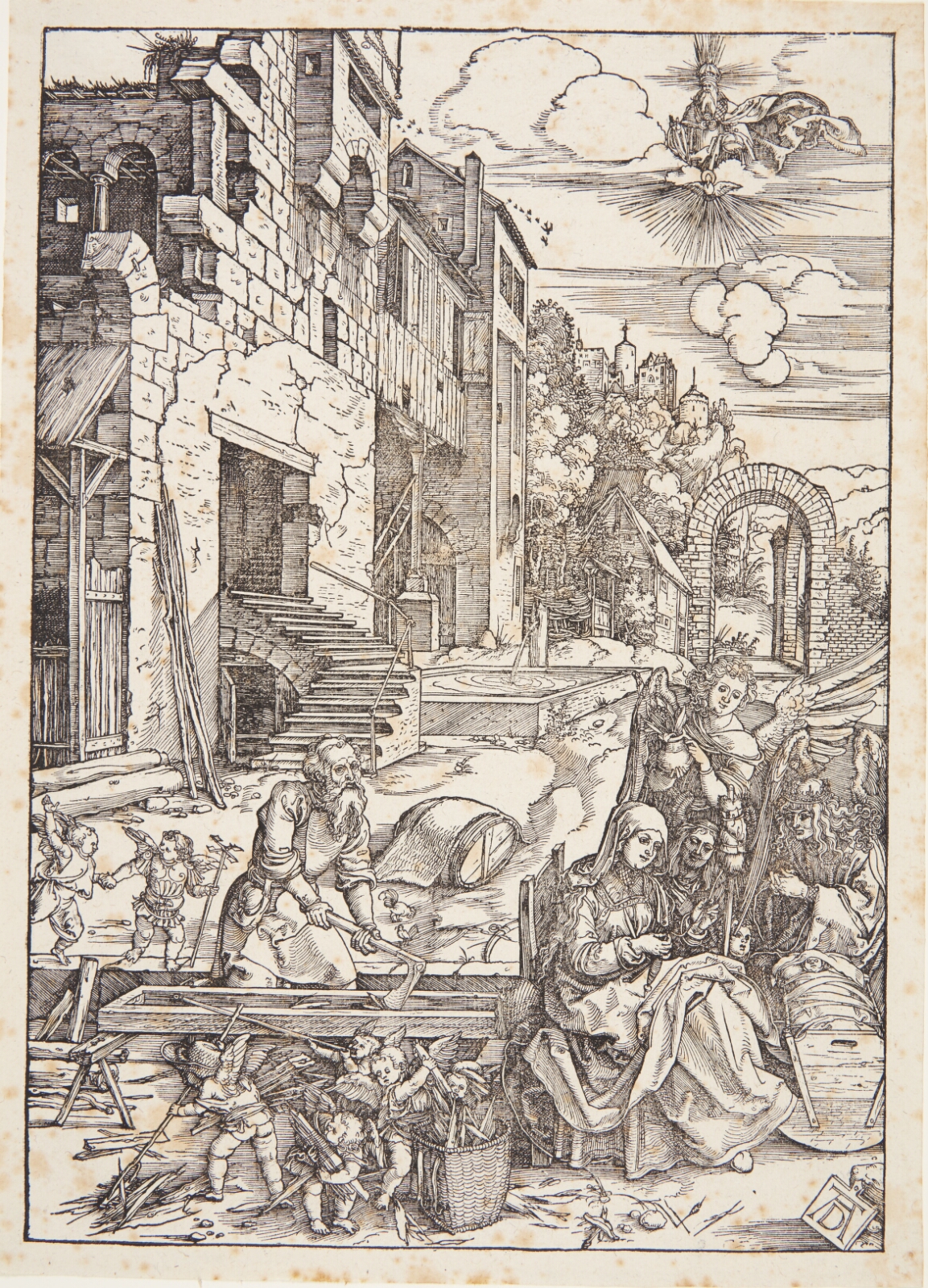 Albrecht Dürer, Den hellige familie i Ægypten