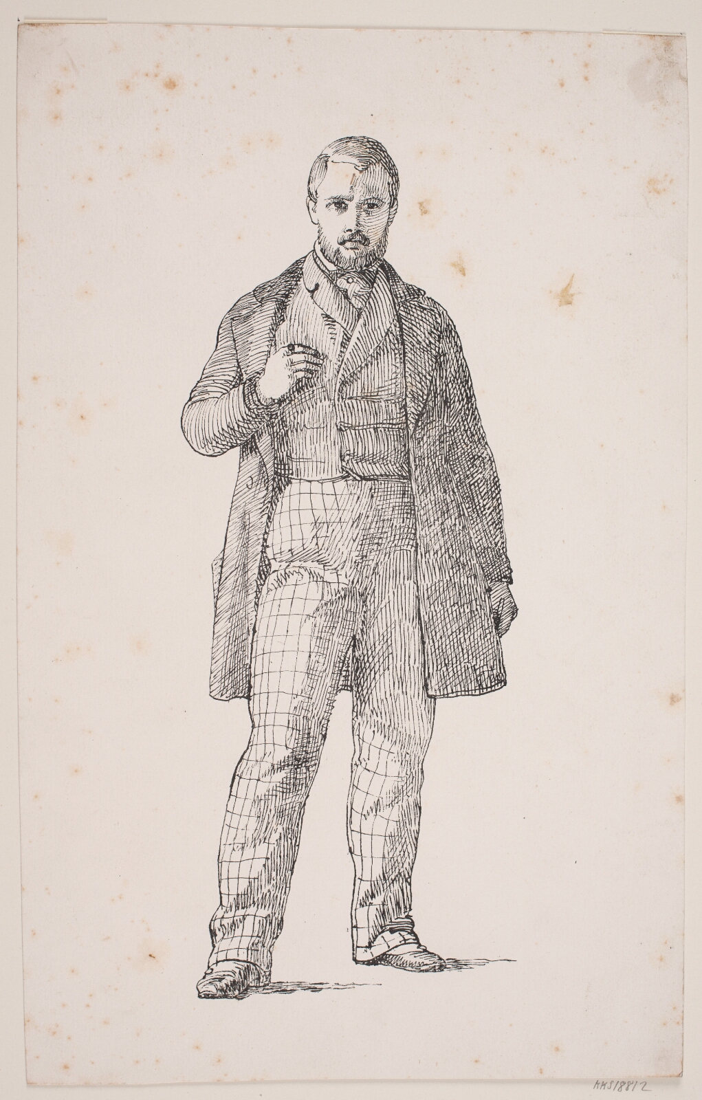 Lorenz Frølich, Selvportræt af L. Frølich
