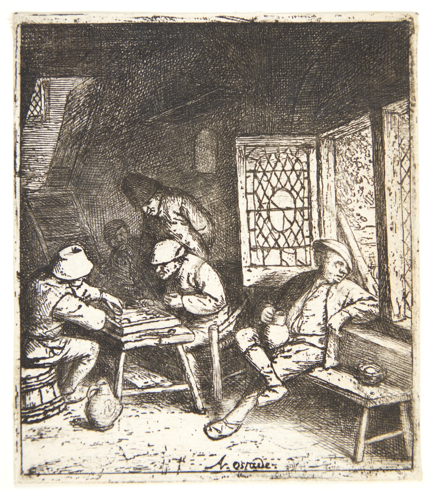 Adriaen van Ostade, Backgammonspillerne