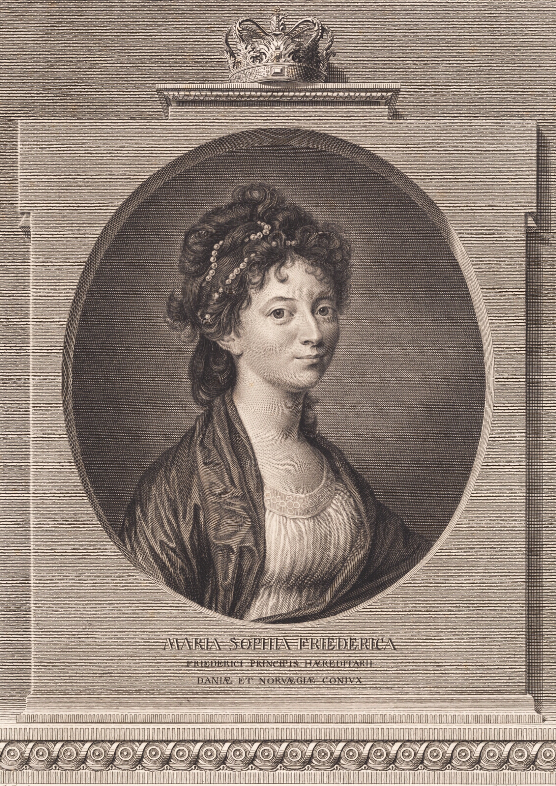 J.F. Clemens, Maria Sophia Fredericia